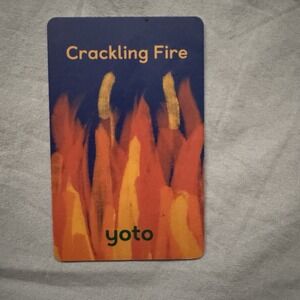 Crackling Fire Yoto Player Card Sound Effect Preowned